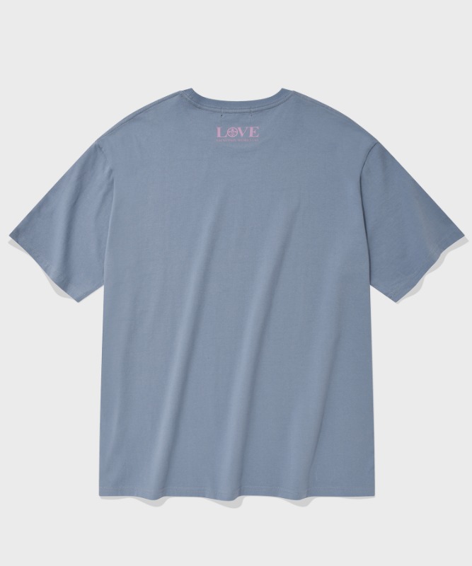 SP OUR LADY OF LOVE T-PASTEL BLUE