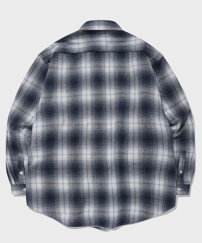 SP OMBRE CHECK OVER SHIRTS