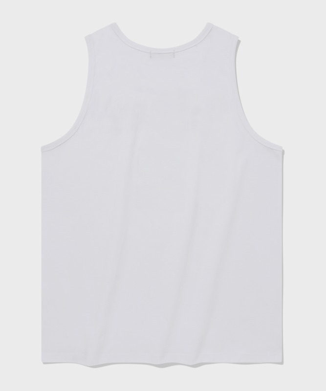 SP OUR LORD ARCH LOGO SLEEVELESS-WHITE