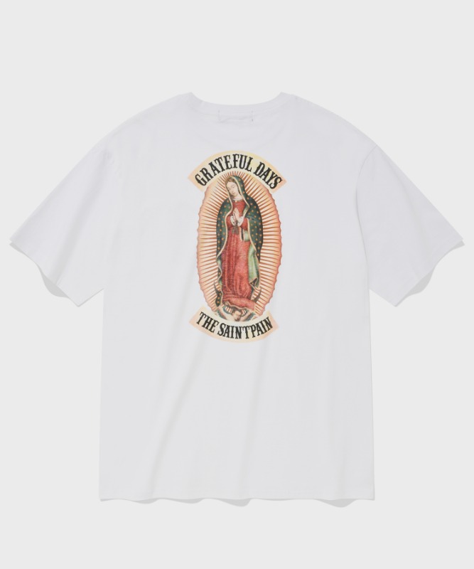 SP OUR LADY OF GUADALUPE T-WHITE