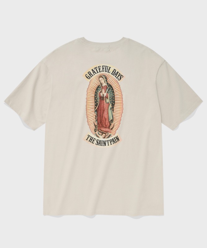 SP OUR LADY OF GUADALUPE T-BEIGE